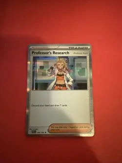 Professor's Research 189/198 Holo Pokemon Play! Prize Pack Series 3 - Image 1