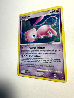 Pokemon TCG - Mew Holo SWIRL 💫 DPBP#182 - Secret Wonders English - LP - Image 2