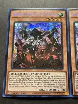 2x Blazing Cartesia, The Virtuous | MP23-EN162 | Prismatic Secret Rare | YuGiOh! - Image 3