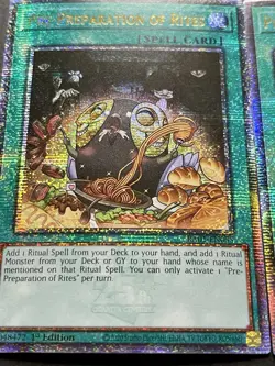 3x Pre-Preparation Of Rites | RA01-EN055 | Quarter Century Secret Rare | YuGiOh! - Image 2