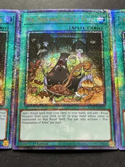 3x Pre-Preparation Of Rites | RA01-EN055 | Quarter Century Secret Rare | YuGiOh! - Image 5
