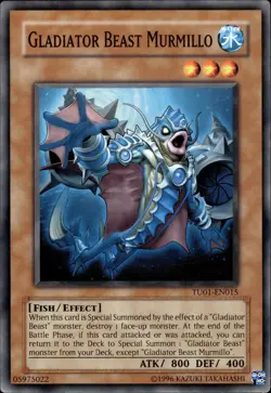 Gladiator Beast Murmillo - TU01-EN015 - NM - YuGiOh - Image 1