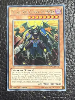 MP16-EN188 Twilight Ninja Getsuga, the Shogun Rare 1st Edition YuGiOh Card 💥 - Image 1
