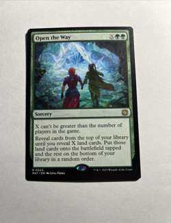 Open the Way - March of the Machine: The Aftermath MTG Plus Bonus Card!!! - Image 1