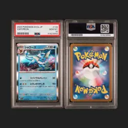 Flareon/Vaporeon 134(6)/165 Sv2a: Pokemon Card 151 Holo (Japanese) PSA 10 - Image 2