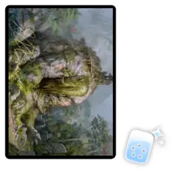 GNOTTVOLD SLUMBERMOUND (SIGNED)(KALDHEIM)(70/81) Art Series Magic MTG MINT CARD - Image 1