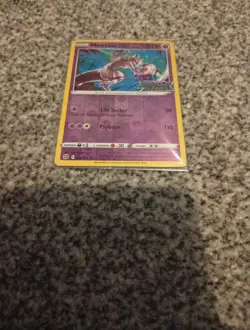 Stamped Mewtwo 056/172 Reverse Holo Brilliant Stars Pokemon Card Sealed Promo - Image 1