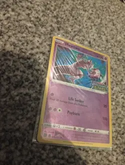 Stamped Mewtwo 056/172 Reverse Holo Brilliant Stars Pokemon Card Sealed Promo - Image 2