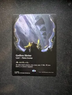 Godless Shrine (Borderless) Edge of Eternities Regular - Image 1