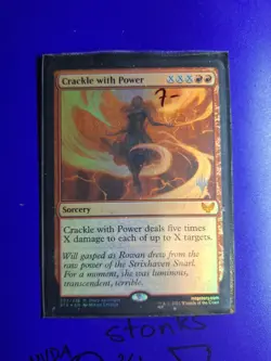 Crackle with Power Strixhaven: School of Mages Foil - Image 1