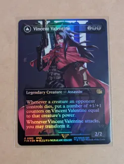 Vincent Valentine (Borderless) Final Fantasy Foil 0383 - Image 1