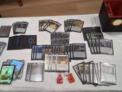 Complete magic the gathering hare apparent deck w many extras Sweet Lot FS - Image 1