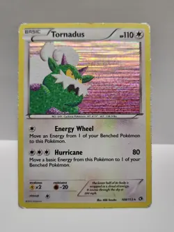 Tornadus 108/113 Legendary Treasures Holo Rare Pokemon TCG Card [ENG]* - Image 1