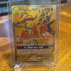 2021 Pokemon Reshiram & Charizard GX Tag Team SM247 Black Star Promo - Image 1