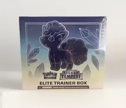 SEALED LOT X5 Pokemon TCG Sword & Shield Silver Tempest Elite Trainer Box (ETB) - Image 1