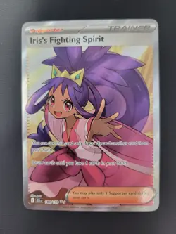 2025 Pokemon Iris's Fighting Spirit 180/159 Sv09: Journey Together Holo - Image 1