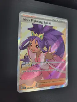 2025 Pokemon Iris's Fighting Spirit 180/159 Sv09: Journey Together Holo - Image 3