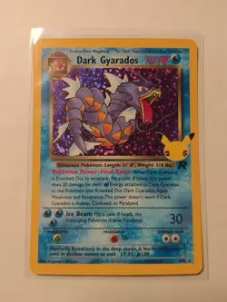 Dark Gyarados 8/82 Pokemon 25th Anniversary Celebrations: Classic Collection - Image 3