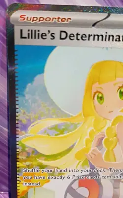 Pokemon TCG Lillie’s Determination Mega Evolution 184/132 SAR . Fresh Pull !! - Image 5