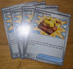 Fighting Gong 116/132 - Pokemon TCG Mega Evolution - NM 4x PLAYSET - Image 1