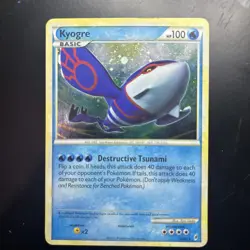 Pokemon TCG Kyogre Call of Legends 12/95 Holo Holo Rare MP - Image 1
