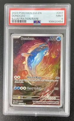 Dondozo 207/198 Sv01: Scarlet & Violet Base Set Holo 2023 Pokemon PSA 9 - Image 1