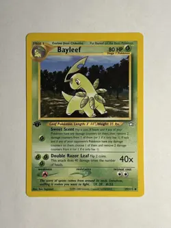 Pokemon TCG - Bayleef (29/111) Neo Genesis 1st Edition - Regular Rare - LP - Image 1