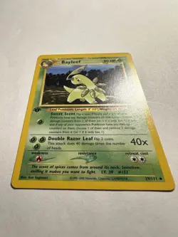 Pokemon TCG - Bayleef (29/111) Neo Genesis 1st Edition - Regular Rare - LP - Image 5