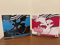 Pokemon TCG Black Bolt and White Flare ETB - FACTORY SEALED - Image 1