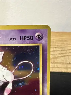 Mew Mystery of the Fossils Holo (Jap) Damaged-VintagePocket Monster Pokemon - Image 4