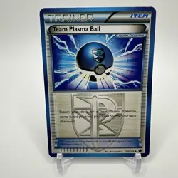 Team Plasma Ball 105/116 Pokemon Black & White 2013 Plasma Freeze Unlimited NM - Image 1