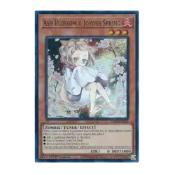 Yu-Gi-Oh! Ash Blossom & Joyous Spring (Alternate Art) (UR) - Quarter Century Sta - Image 1