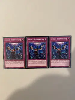 Yugioh 3x Infinite Impermanence SDWD-EN031 Common 1st Edition NM - Image 1
