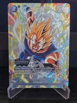 Dragon Ball Super Card Game - Vegeta (Store Tournament Winner) FB05-039 - NM - Image 1