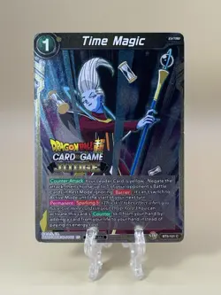Time Magic JUDGE STAMP Foil Dragon Ball Super Card Game LP - Image 1
