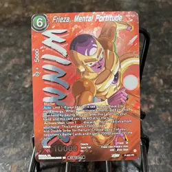 Frieza Mental Fortitude P-603 WINNER STAMP Foil Dragon Ball Super Card Game | NM - Image 1