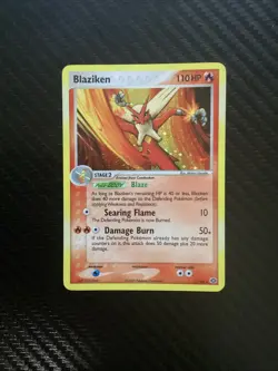 Blaziken - 1/106 - Pokemon EX Emerald Holo Card LP - Image 1