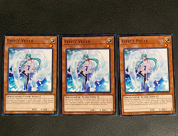 Effect Veiler x3 SDWD-EN018 Common Near Mint Yu-Gi-Oh Cards Playset - Image 1