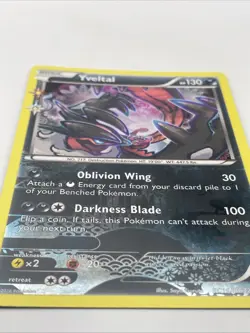 Yveltal RC16/RC32 Generations Radiant Collection Pokemon Card - Image 3