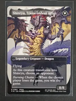 MTG Final Fantasy Zenos Yae Galvus (Borderless) Non-foil R 384 - Image 2