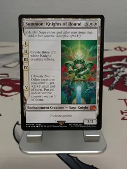 Summon: Knights of Round Final Fantasy Regular #36 MTG Near Mythic - Image 1