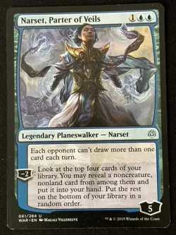 1x MTG Narset, Parter of Veils - War of the Spark (WAR) #61 - Magic - Image 1