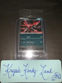 Pokemon Mega Evolution Yveltal Sealed Promo GameStop Exclusive Holo 💎NICE💎 - Image 1