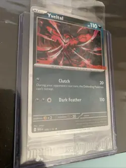 Pokemon Mega Evolution Yveltal Sealed Promo GameStop Exclusive Holo 💎NICE💎 - Image 2