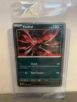 Pokemon Mega Evolution Yveltal Sealed Promo GameStop Exclusive Holo 💎NICE💎 - Image 3