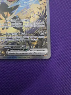 Pokemon Scarlet & Violet Promo Greninja EX SVP 132 Special Illustration Rare - Image 2