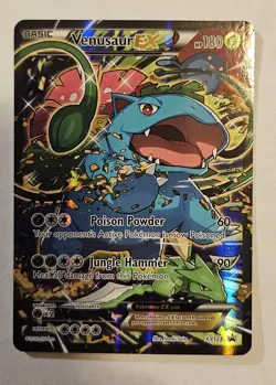 Pokemon Venusaur EX XY123 Black Star - Image 1