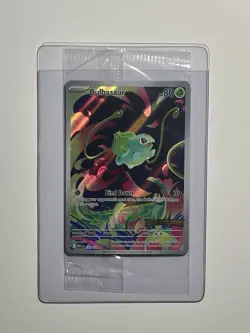 2025 Pokemon Mega Evolutions Bulbasaur 133/132 Stamped Promo Sealed IR - Image 2
