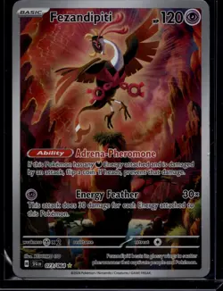 Pokemon TCG Fezandipiti 073/064 Shrouded Fable Illustration Rare NM - Image 1