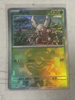 Pokemon - Pinsir (master ball Reverse Holo) 003/131 SV: Prismatic Evolutions NM - Image 1